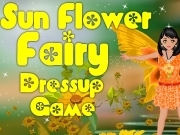 Play Sun flower fairy dressup game