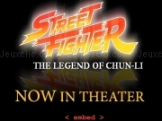 Play Street fighter the legend of chun li