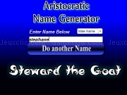 Play Aristocratic name generator