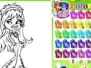 Play Coloriage bratz fianna