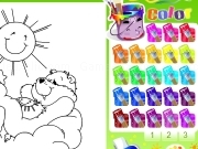 Play Coloriage bisounours