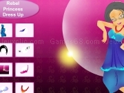 Play Rebel princess dressup