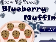 Play How to make blueberry muffins