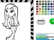 Play Fashion Bratz coloring