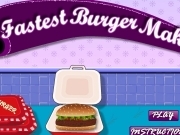 Play Fastest burger maker