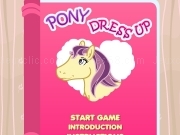 Play Pony dress up
