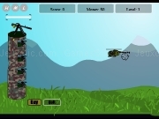 Play Tower defense against copter