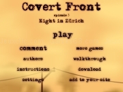 Play Covert front episode 3 - night in Zurick
