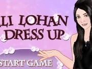 Play Ali Lohan dress up