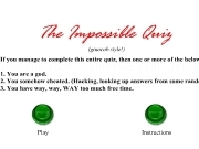 Play The impossible quiz