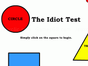 Play The idiot test