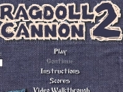Play Ragdoll cannon 2