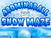 Play Abominaball snow maze