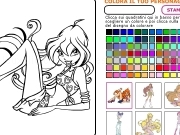 Play Winx coloring