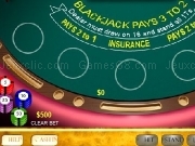 Play Black jack pays 3 to 2