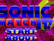 Play Sonic match it