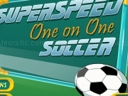 Play Super speed one and one soccer