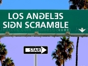 Play Los Angeles sign scramble