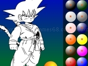 Play Dragon ball coloring