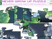 Play Never grow up puzzle