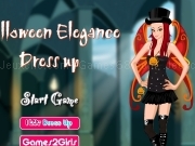 Play Halloween elegance dressup