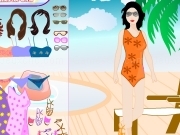 Play Beach girl dress up
