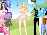 Play Garden girl dress up