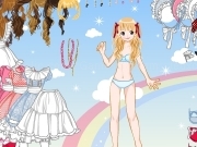 Play Blondy girl dress up