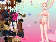 Play Fashionable girl dress up