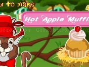 Play How to make hot apple muffins