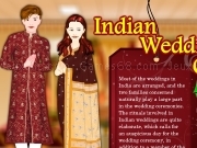 Play Indiant wedding couple dress up