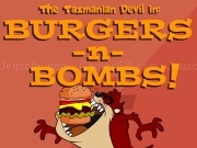Play The tazmanian devil in burger and bombs