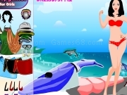 Play Jetski girl dress up