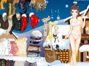 Play Snow girl dress up