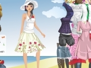 Play Holiday girl dress up