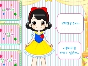 Play Little snow white dress up