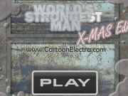Play The worldest strongest man - Xmas edition