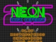Play Neon base defense