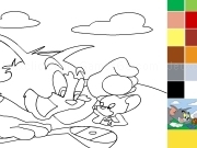 Play Tom and Jerry coloring