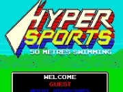 Play Hyper sports - 50 metres swimming