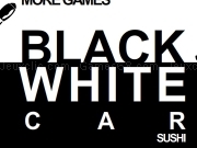 Play Black white car sushi