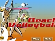 Play Beach volleyball