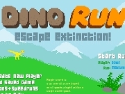 Play Dino run - excape extinction