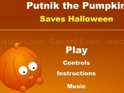 Play Putnik the pumpkin - saves halloween