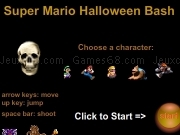 Play Super Mario Halloween bash