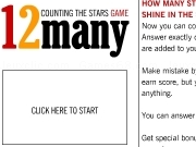 Play 12 many - counting the star game