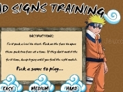 Play Hand signs training Naruto