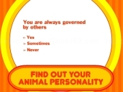 Play Find out your animal personnality