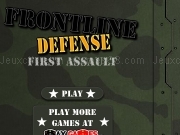 Play Frontline defense - first assault