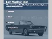 Play Ford mustang quiz